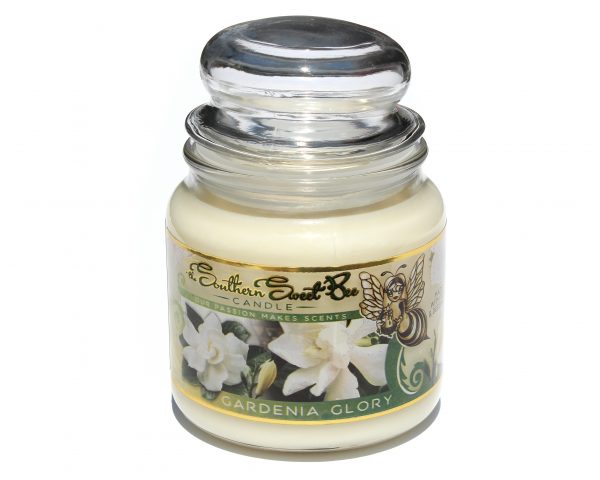 gardenia glory beeswax candle